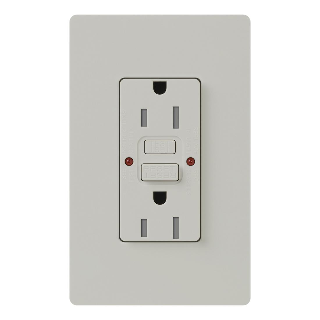 Lutron® SCR-15-GFST-PD GFCI Receptacles