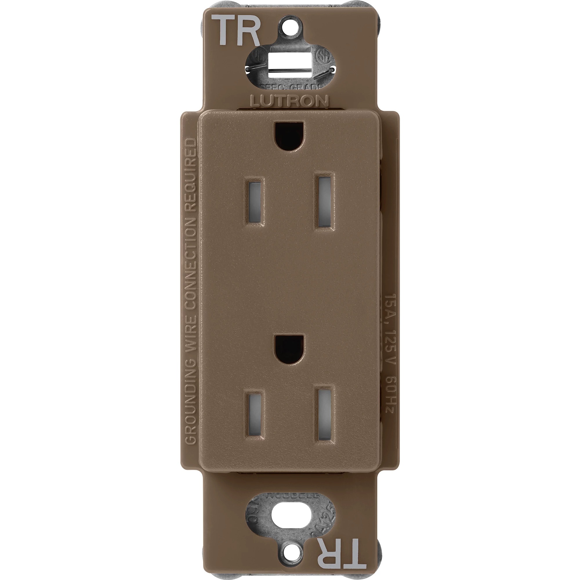 Lutron® SCRS-15-TR-EP Straight Blade Receptacles