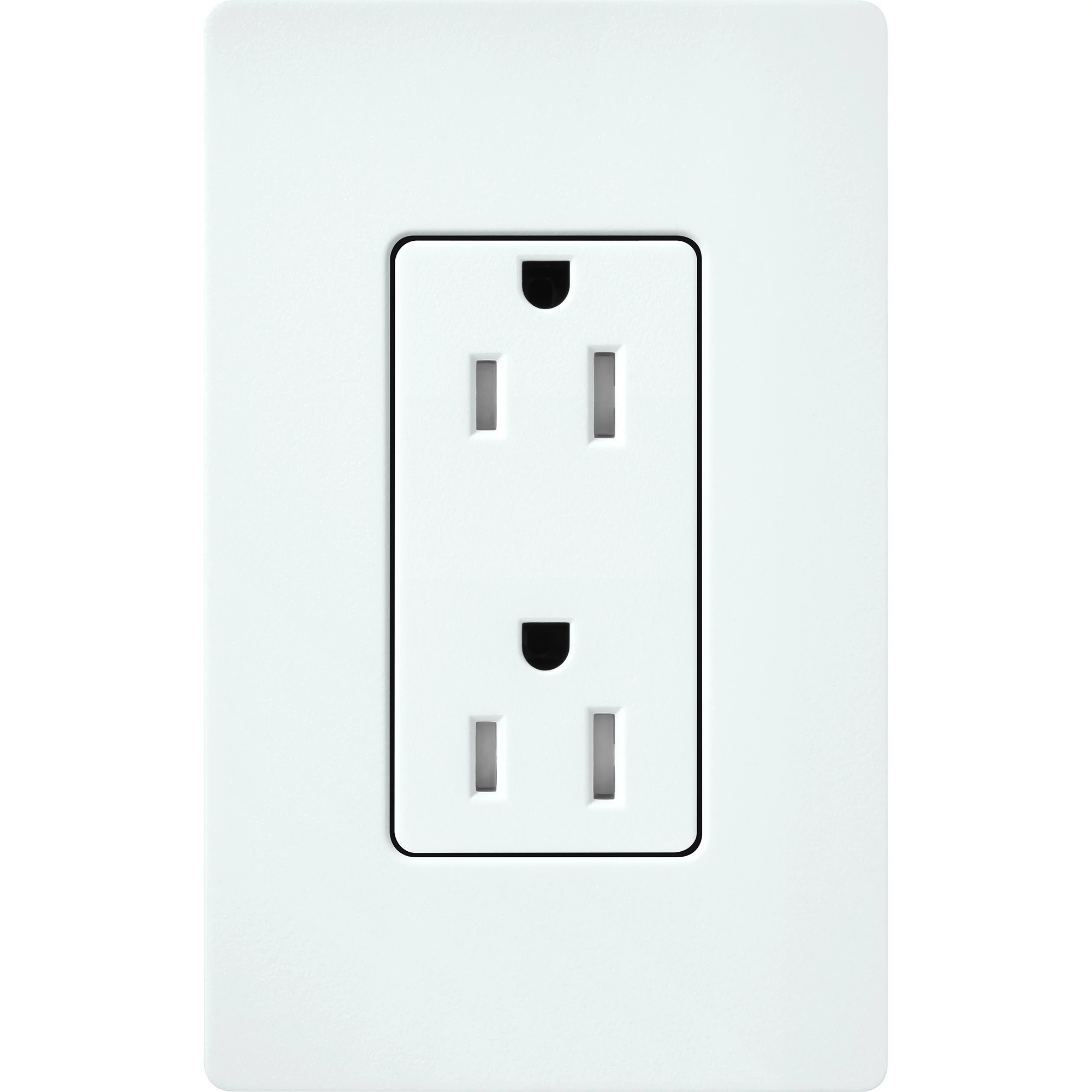 Lutron® SCRS-15-TR-GL Straight Blade Receptacles