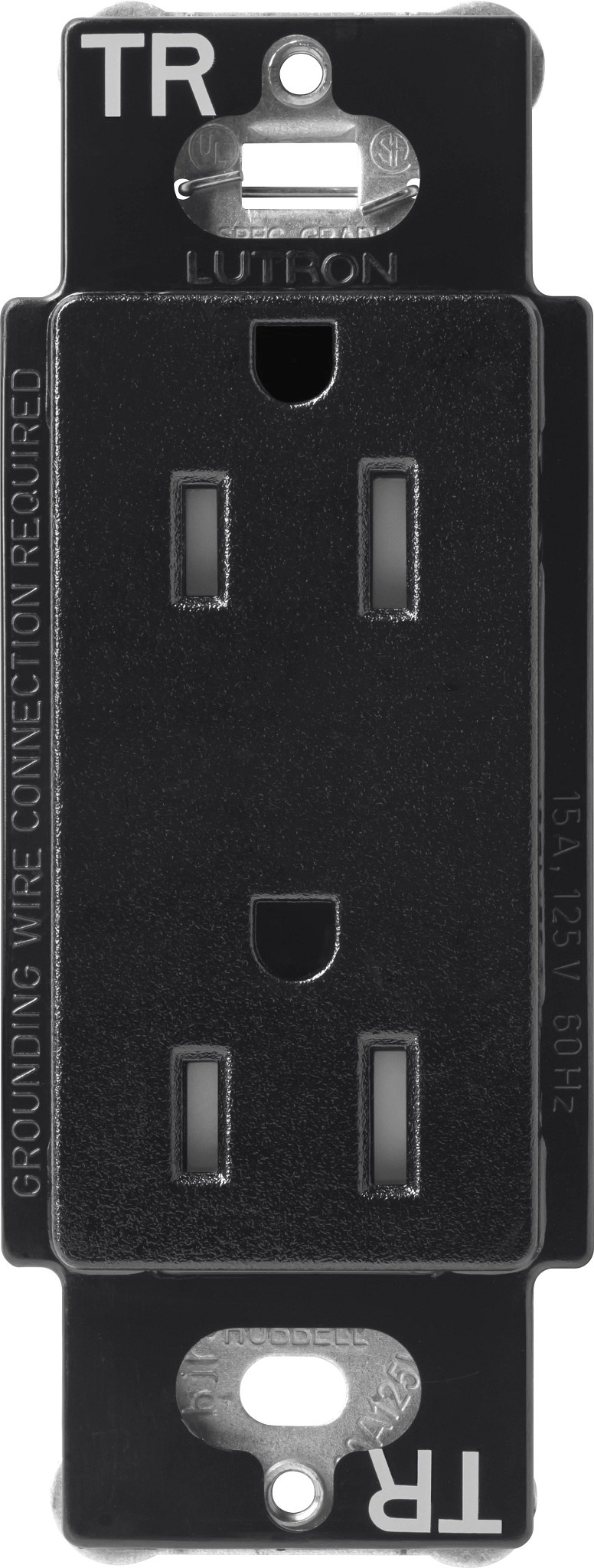 Lutron® SCRS-15-TR-MN Straight Blade Receptacles