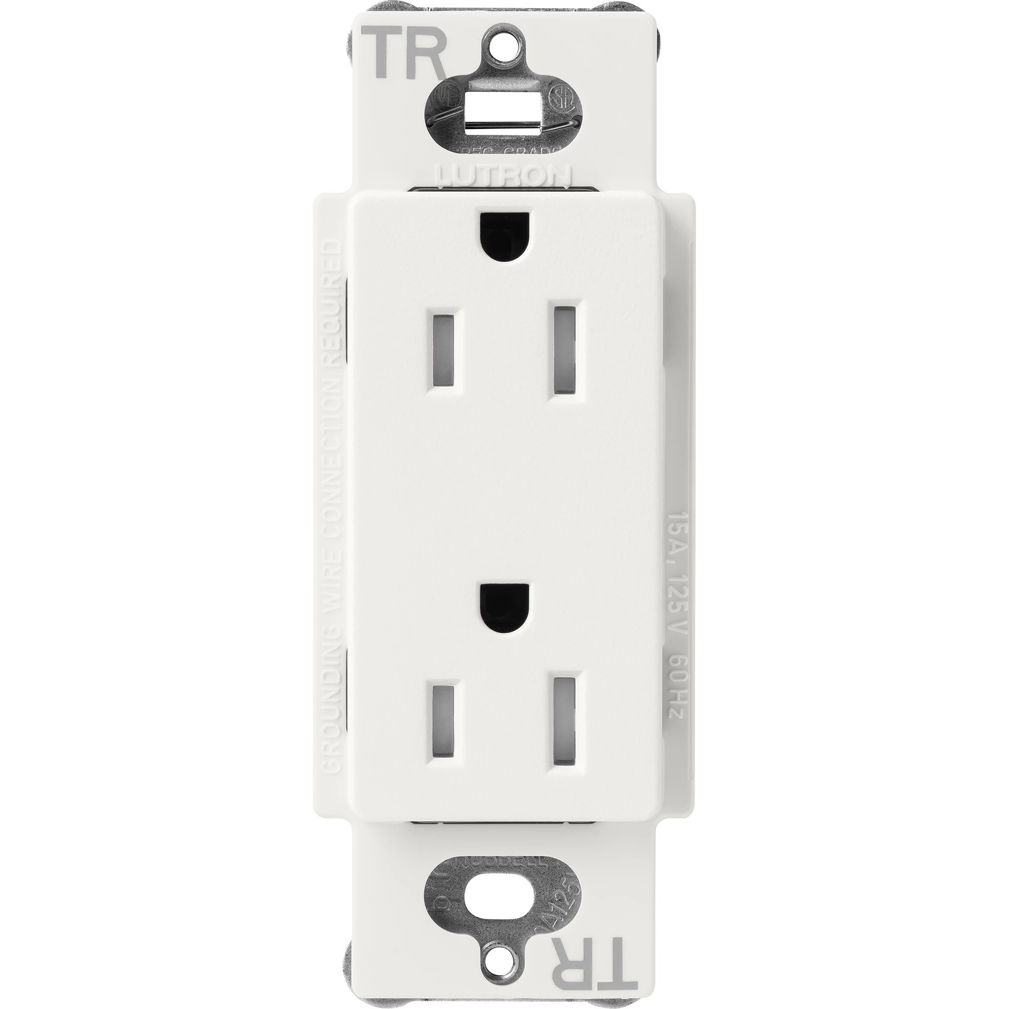 Lutron® SCRS-15-TR-RW Straight Blade Receptacles