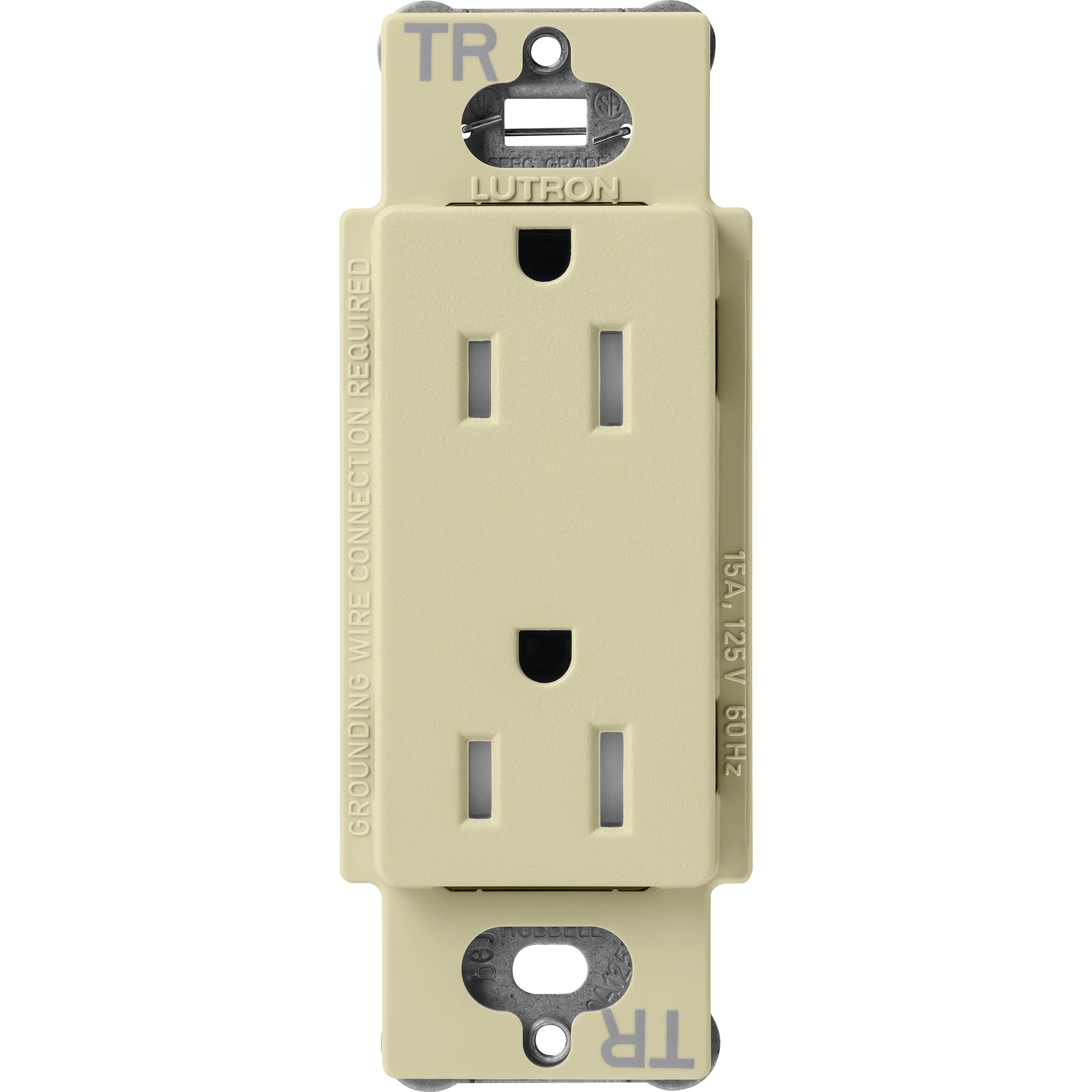 Lutron® SCRS-15-TR-SA Straight Blade Receptacles