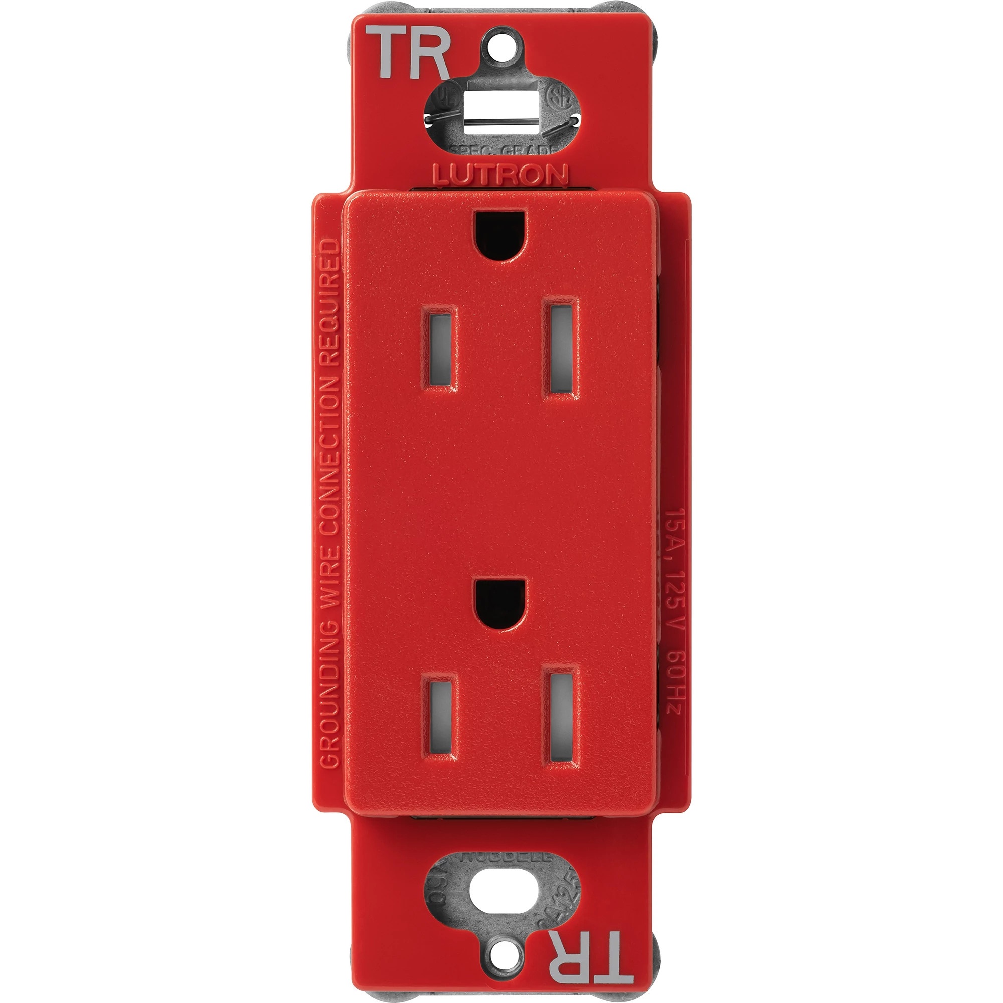 Lutron® SCRS-15-TR-SR Straight Blade Receptacles