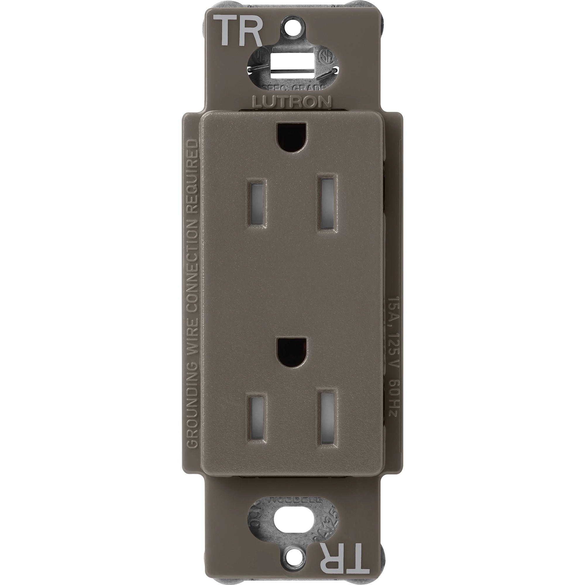 Lutron® SCRS-15-TR-TF Straight Blade Receptacles