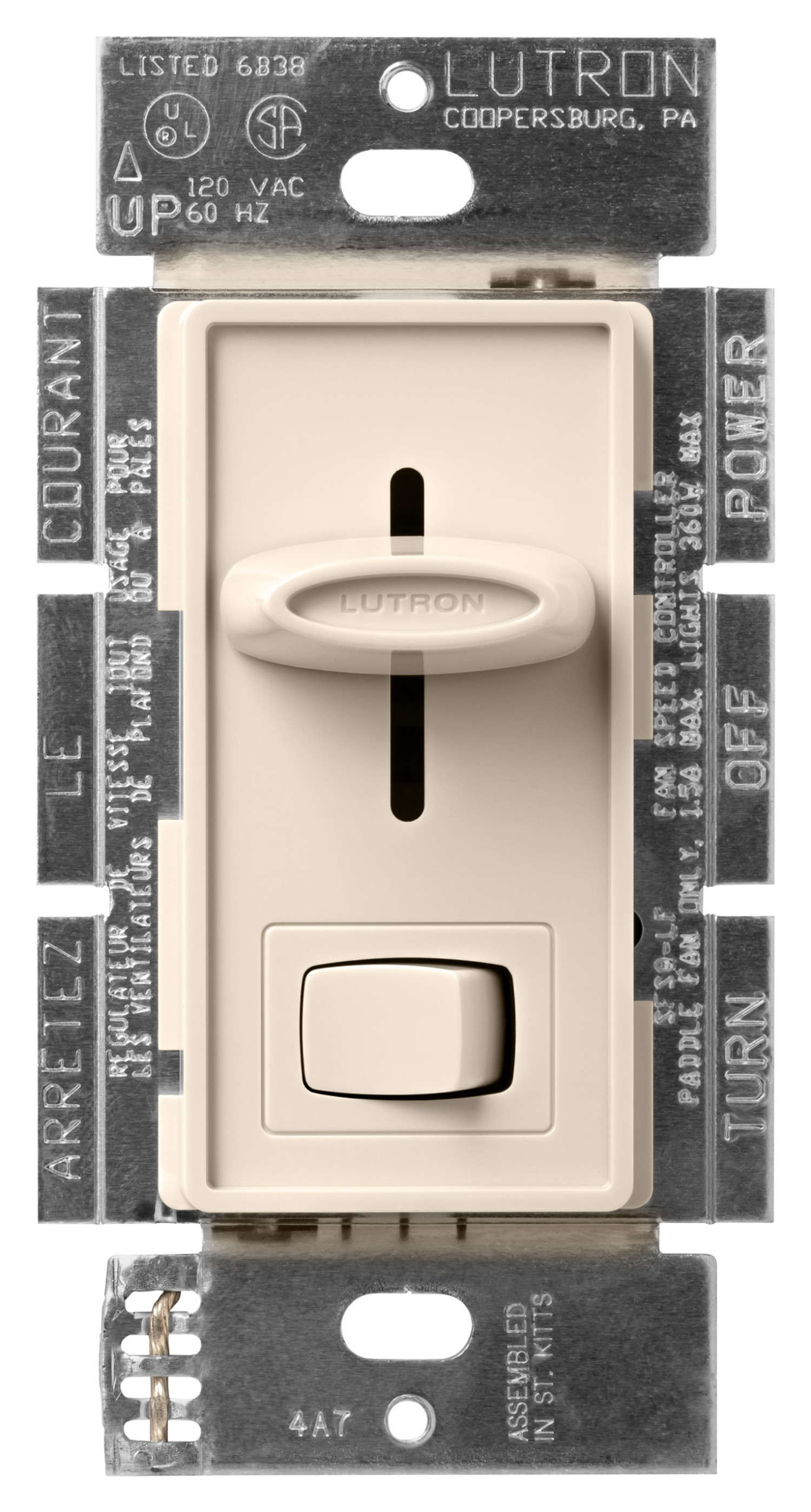 Lutron® SFSQ-LF-LA Fan Control Switches