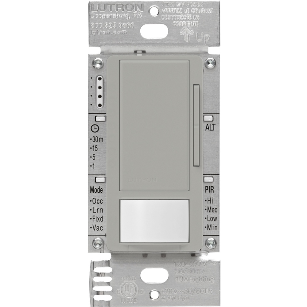 Lutron® WMS-Z101-GR Wall Mount Vacancy Sensors