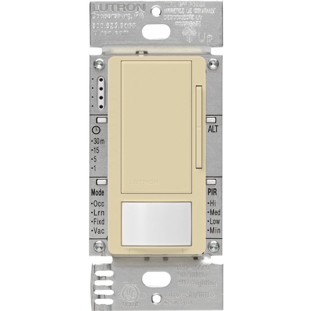 Lutron® WMS-Z101-IV Wall Mount Vacancy Sensors