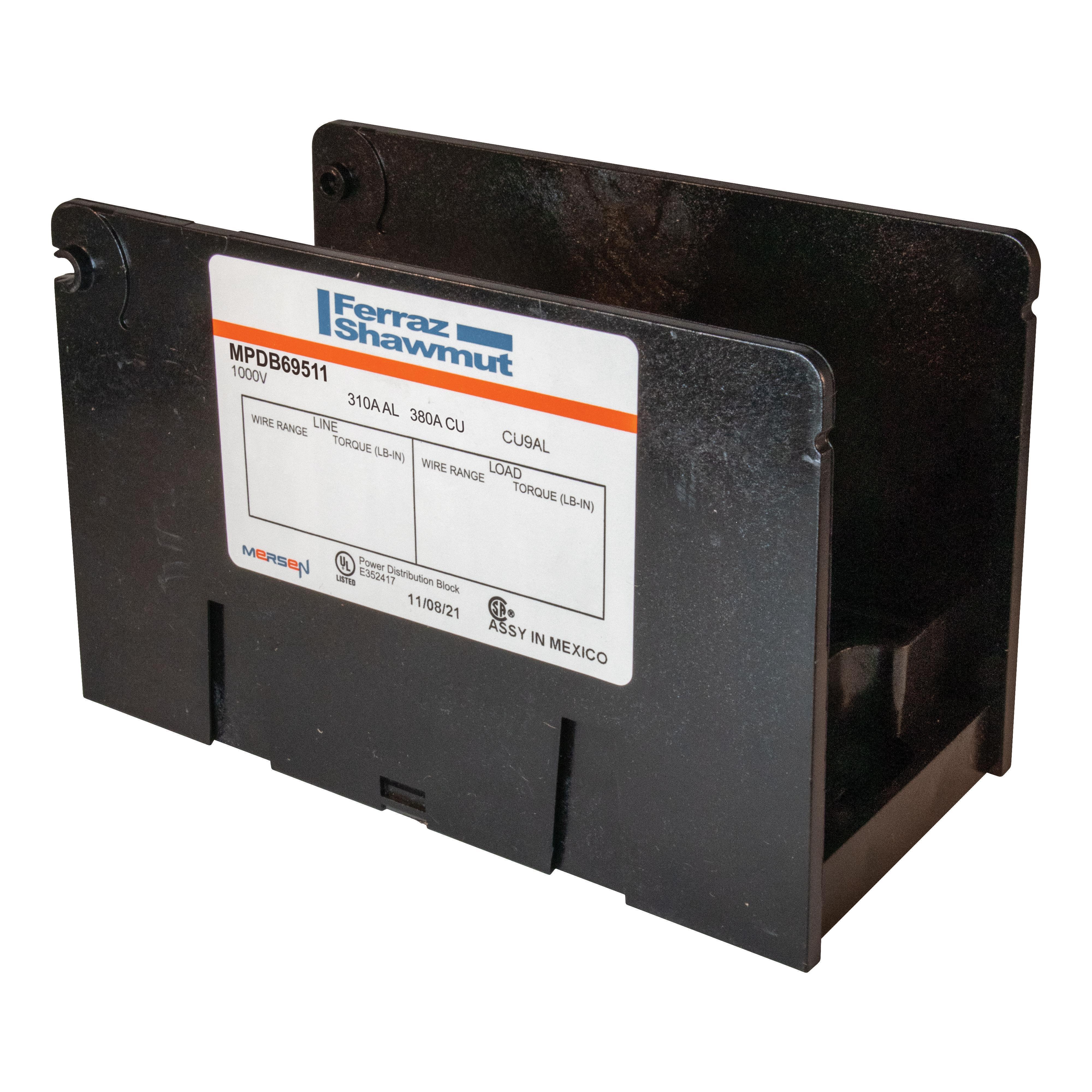 Mersen MPDB69511 Single Pole Distribution Blocks