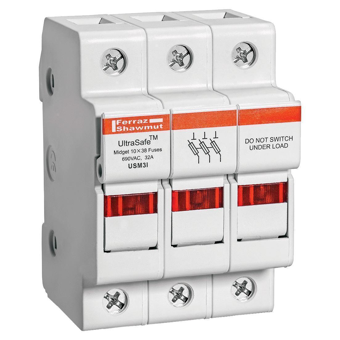 Mersen USM3I Midget & CL-CC Fuse Holders