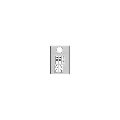 Midwest® M011C010 Metered Power Outlet Panels