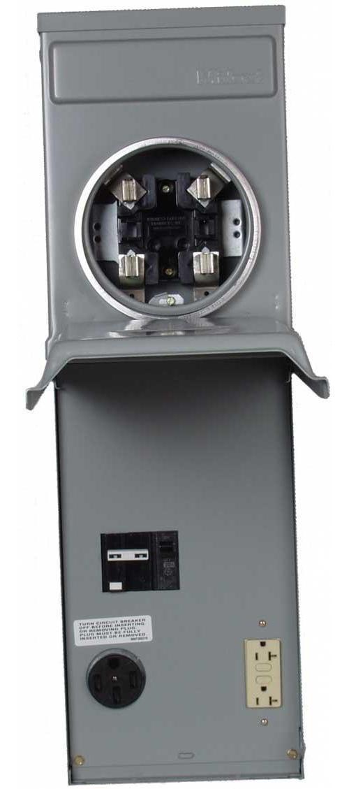 Midwest® M055C033 Metered Power Outlet Panels