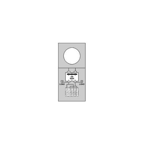 Midwest® M281C1P6H Metered Power Outlet Pedestals