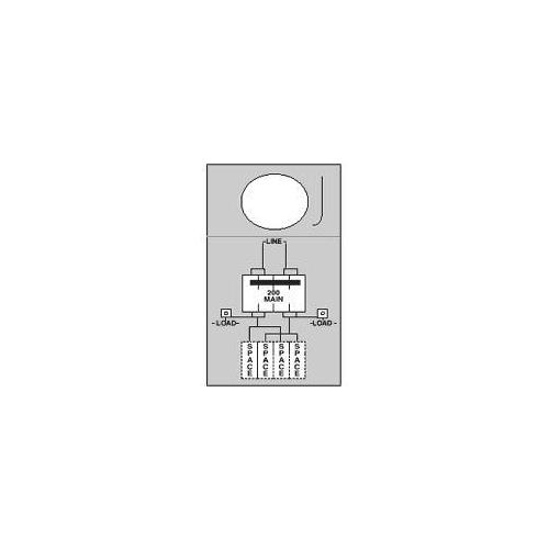 Midwest® R281C1034 Meter Socket Loadcenter Combinations