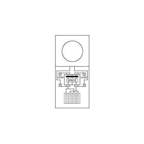 Midwest® R281E1P6H Meter Pedestals