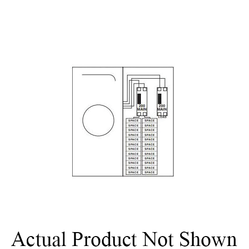 Midwest® RS45524CFMG Meter Socket Loadcenter Combinations