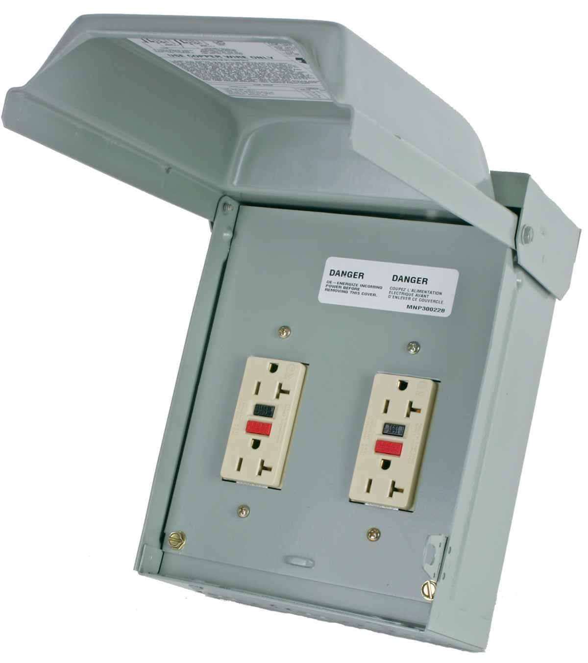 Midwest® U011010 Unmetered Power Outlet Pedestals
