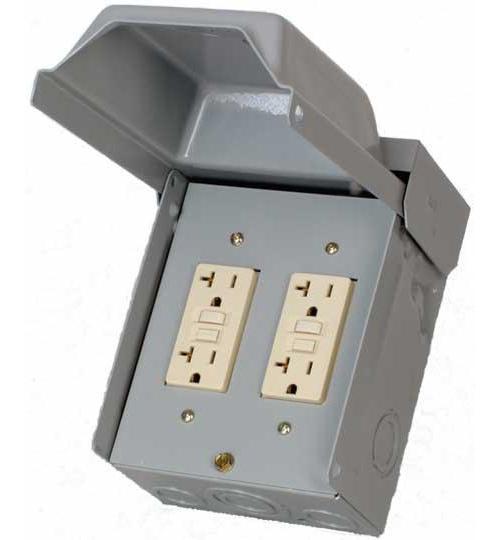 Midwest® U012010 Unmetered Power Outlet Panels