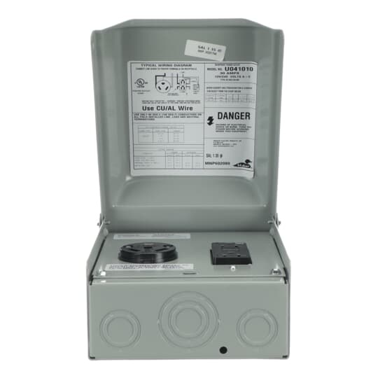 Midwest® U041010 Unmetered Power Outlet Pedestals