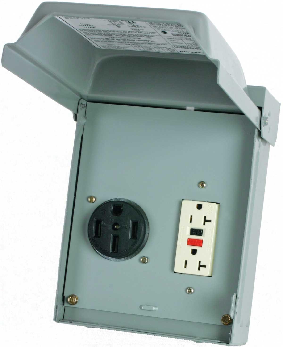 Midwest® U055010 Unmetered Power Outlet Panels