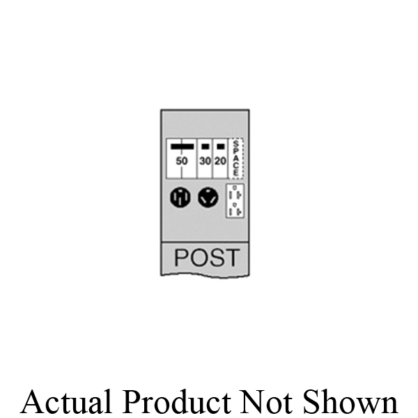 Midwest® U075CP4031 Unmetered Power Outlet Pedestals