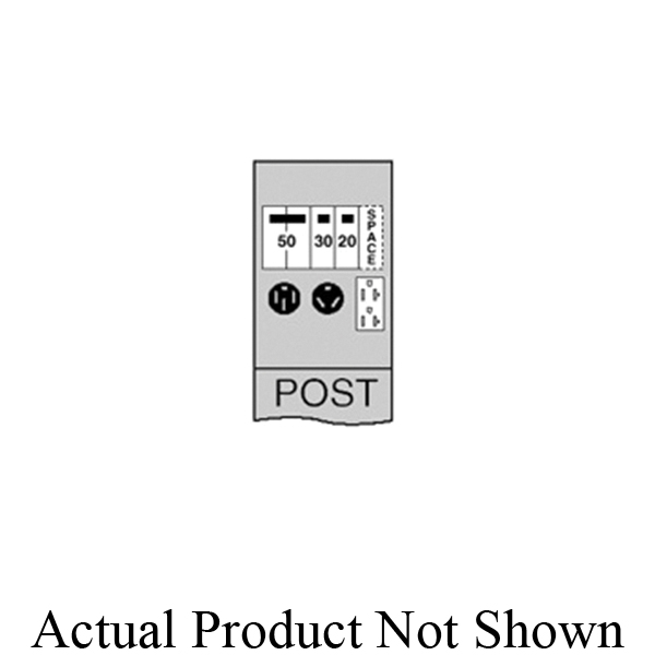 Midwest® U075CP6010T Unmetered Power Outlet Pedestals