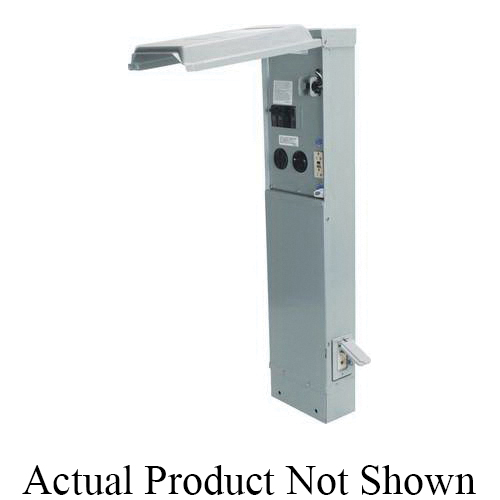 Midwest® U075CP6L31BZ Unmetered Power Outlet Pedestals