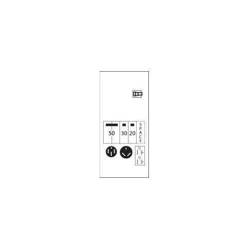 Midwest® U075CTLL10 Unmetered Power Outlet Pedestals
