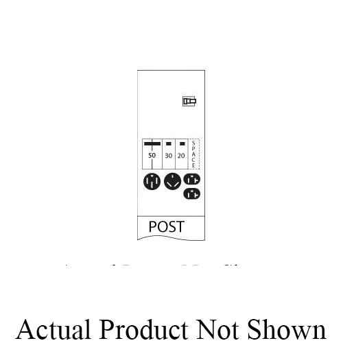 Midwest® U075GP6L Unmetered Power Outlet Pedestals