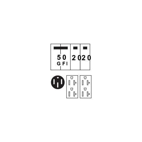 Midwest® U076C033 Unmetered Power Outlet Panels