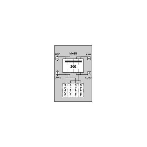 Midwest® U281C1P6H Unmetered Power Outlet Pedestals