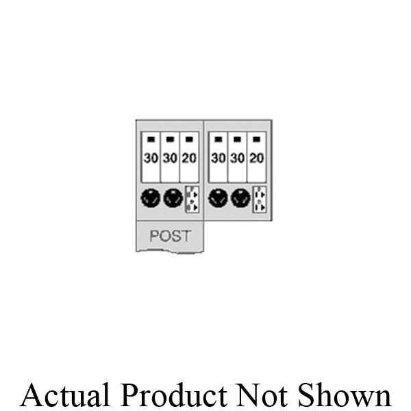 Midwest® U611CB4010 Unmetered Power Outlet Pedestals