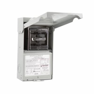 Milbank® U3862 Fusible Air Conditioner Disconnect, 240 V AC, 60 A, 10 hp, 2 Poles