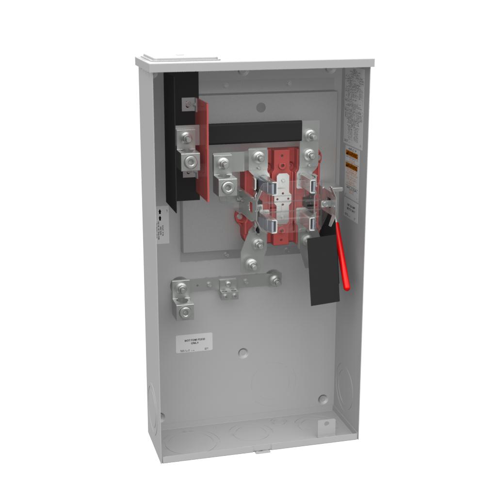Milbank® U4912-X-K3-BLG Meter Sockets - Single Position