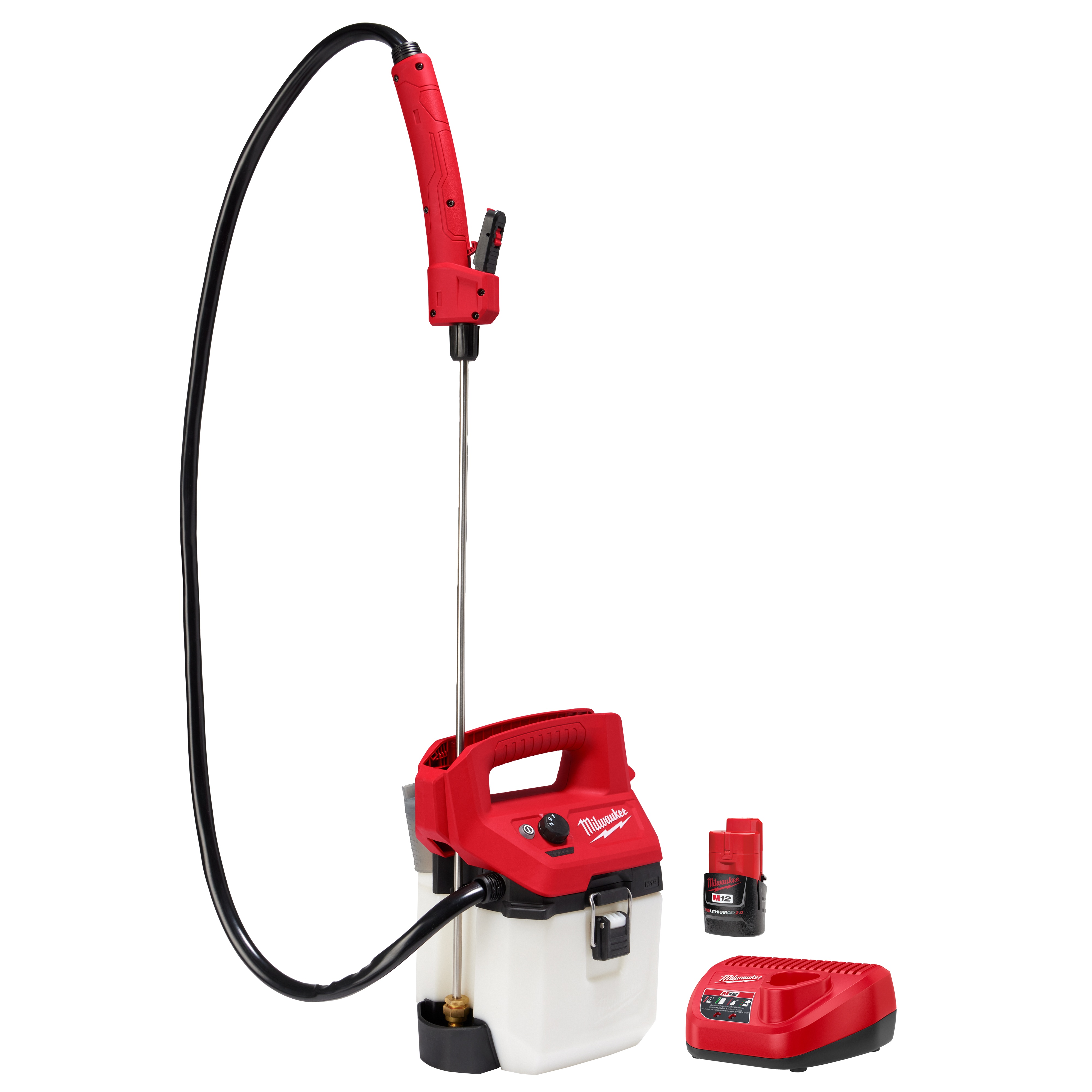Milwaukee® 2528-21G1 Sprayer, 1 gal Tank, 80 psi Pressure, 4 ft L Hose