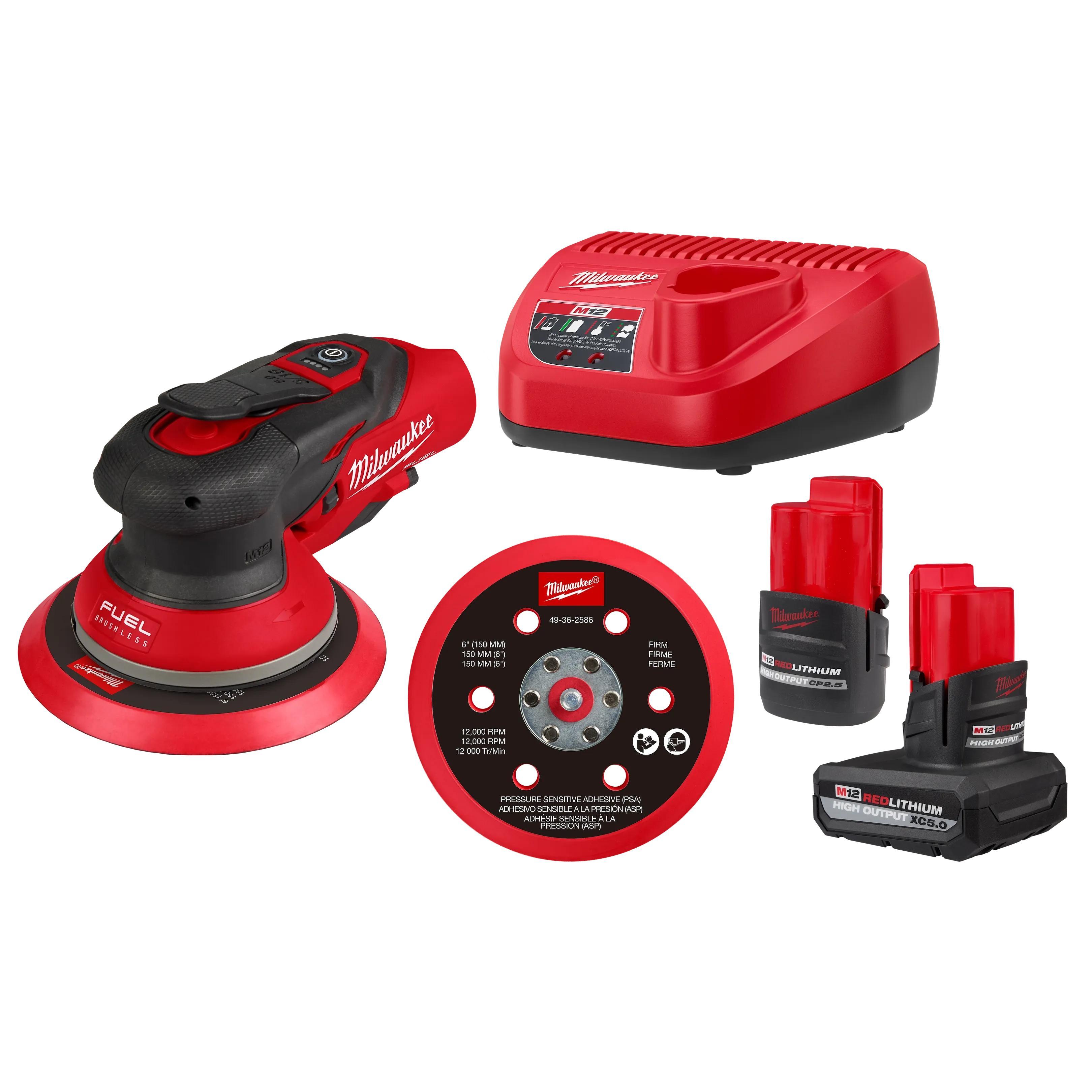 Milwaukee® 2585-22CX Cordless Sanders
