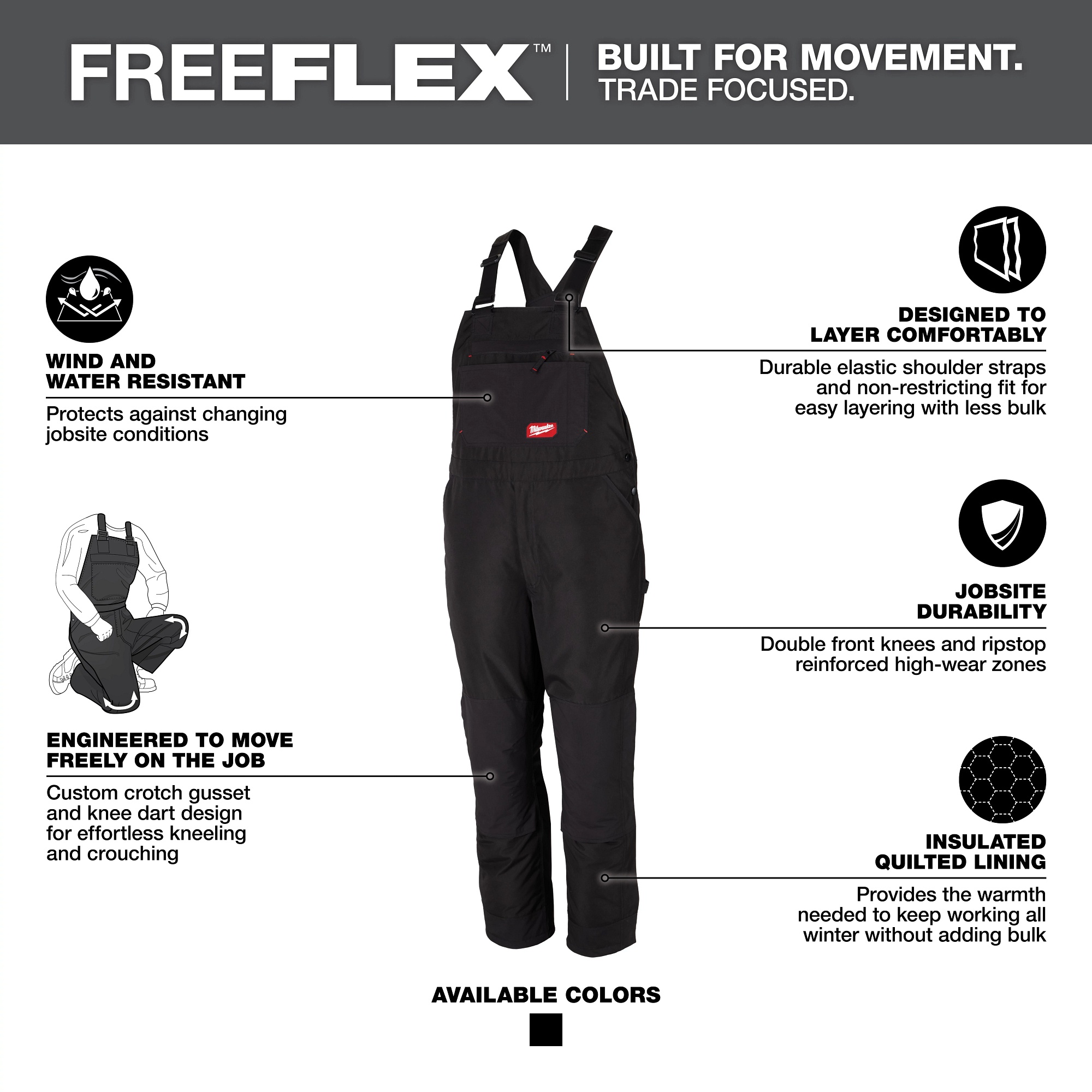 Milwaukee® 262B-3XR Coveralls & Overalls