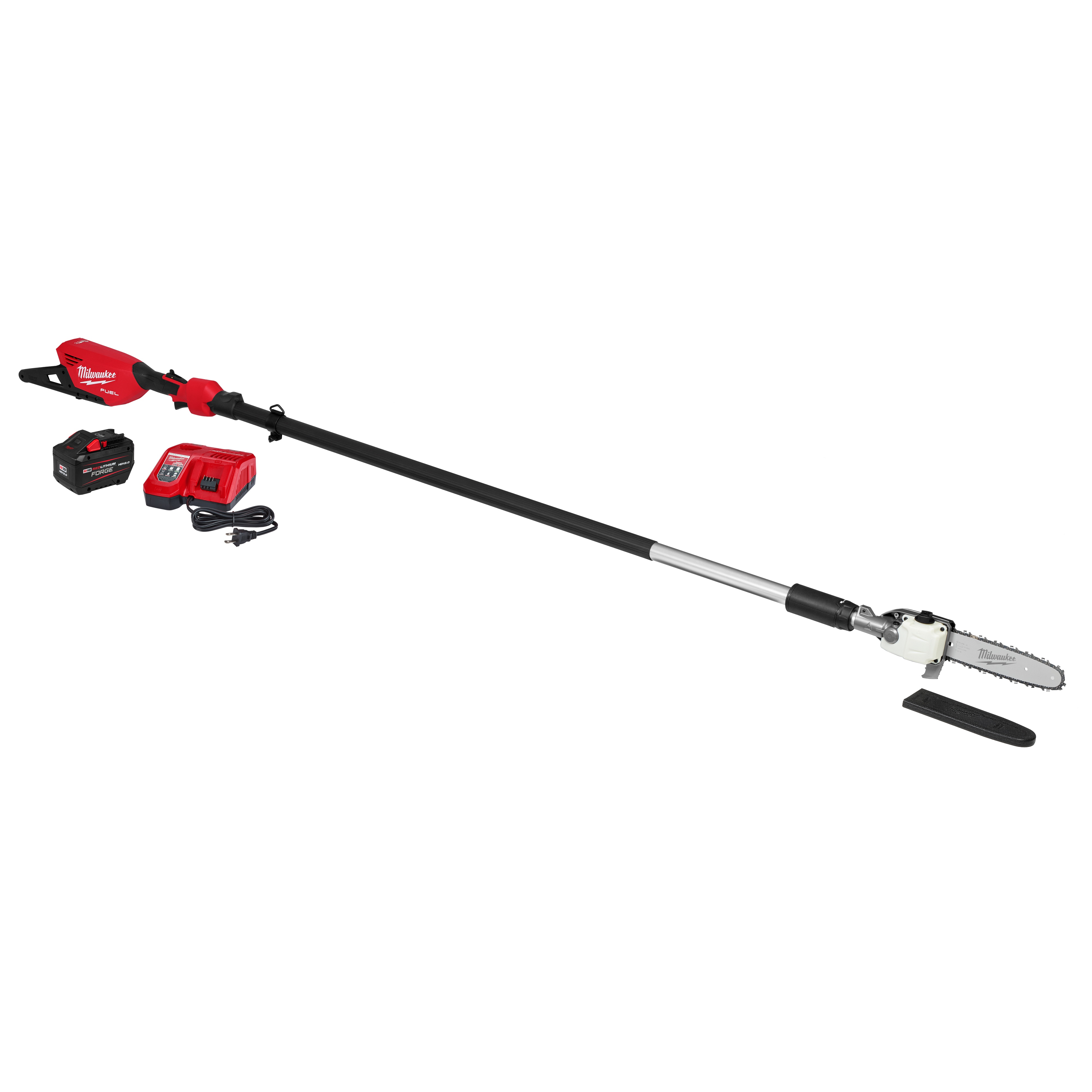 Milwaukee® 3013-21 M18 FUEL™ Kit Telescoping Pole Saw, 10 in L Blade, Magnesium Blade