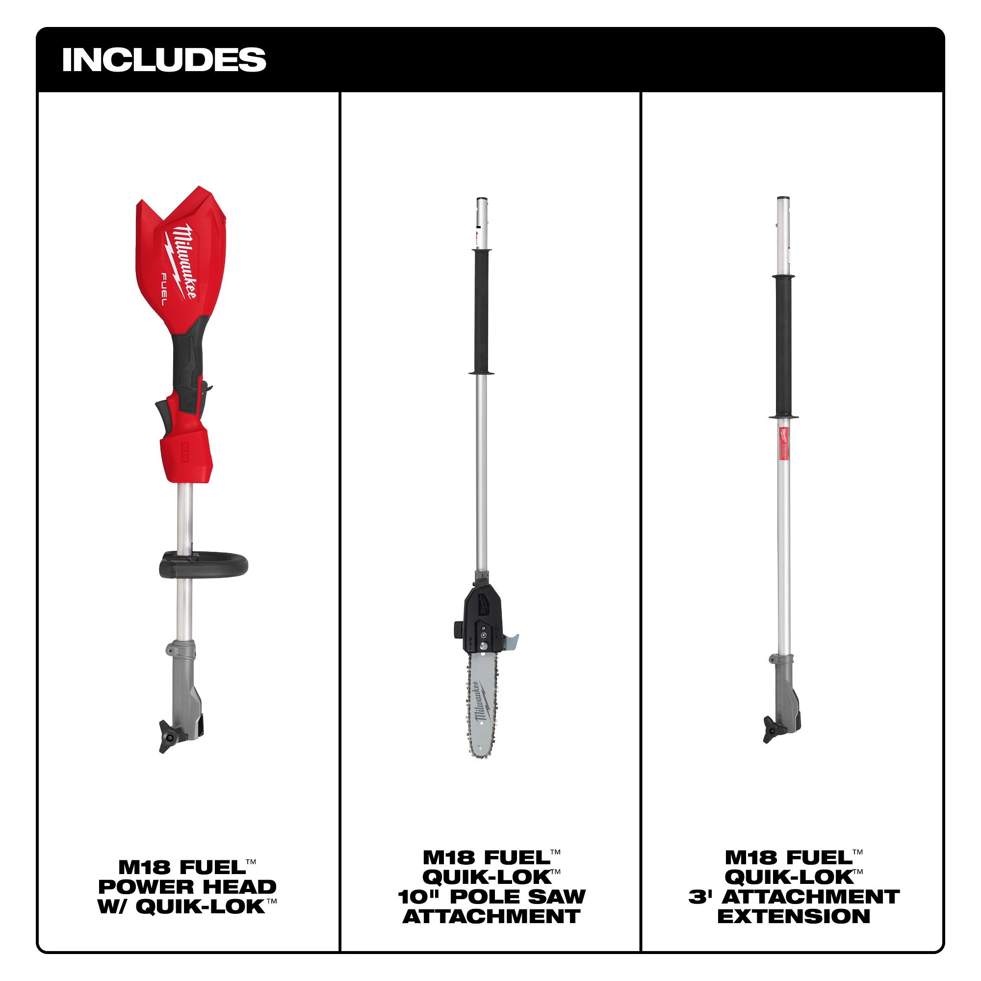 Milwaukee® 3016-20PS Tree Pruners & Pole Saws