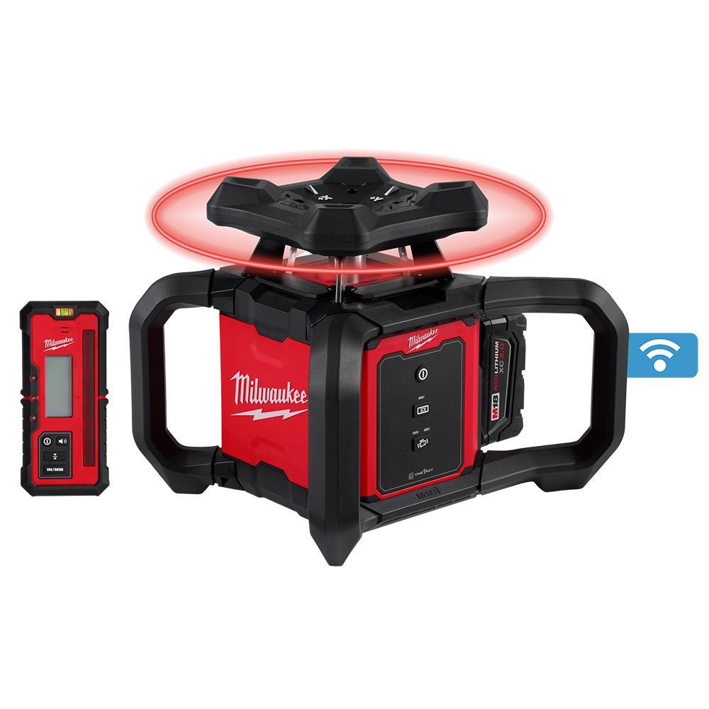 Milwaukee® 3701-21T Rotary & Straight Line Laser Levels