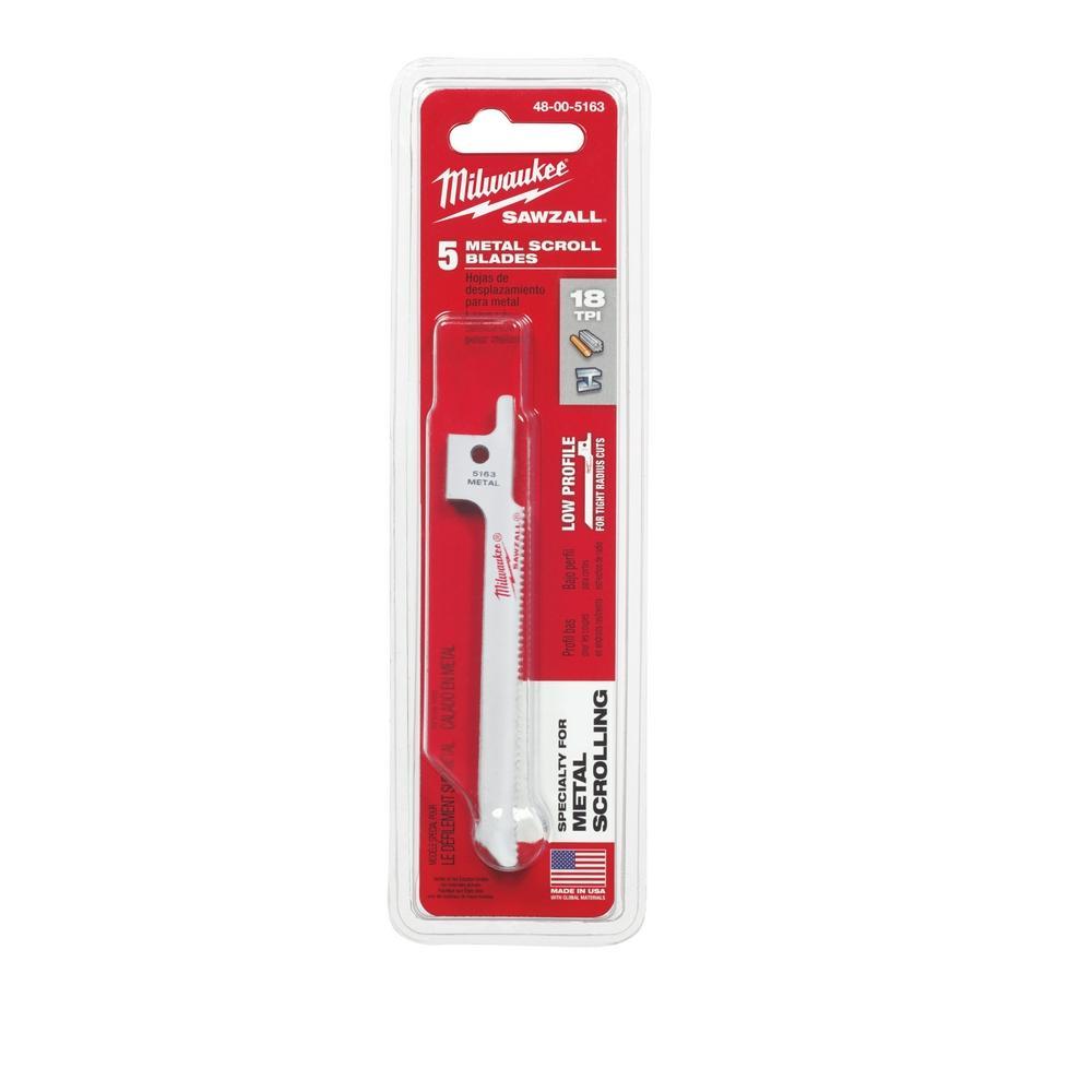 Milwaukee® 48-00-5163 Reciprocating Saw Blades
