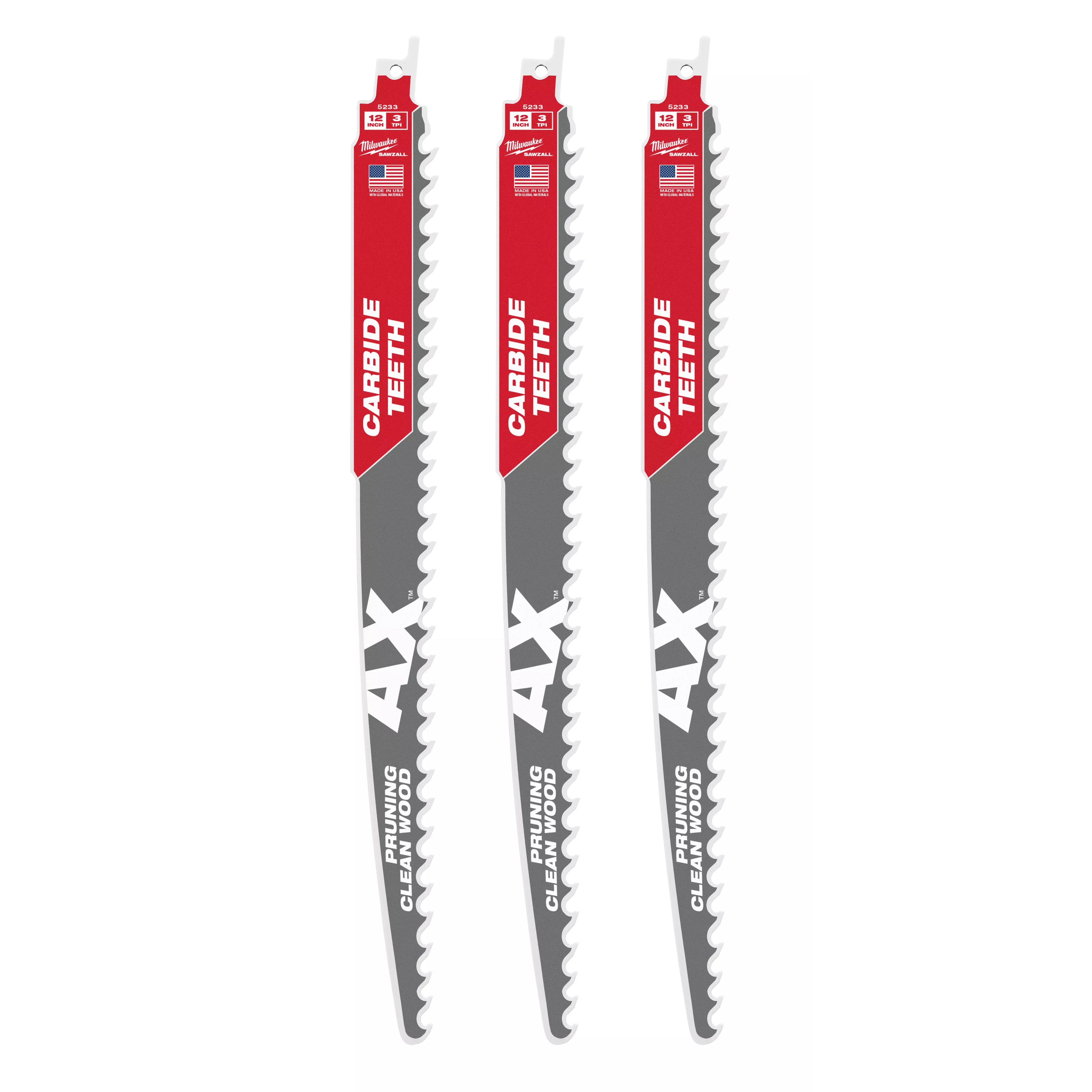 Milwaukee® 48-00-5333 Reciprocating Saw Blades