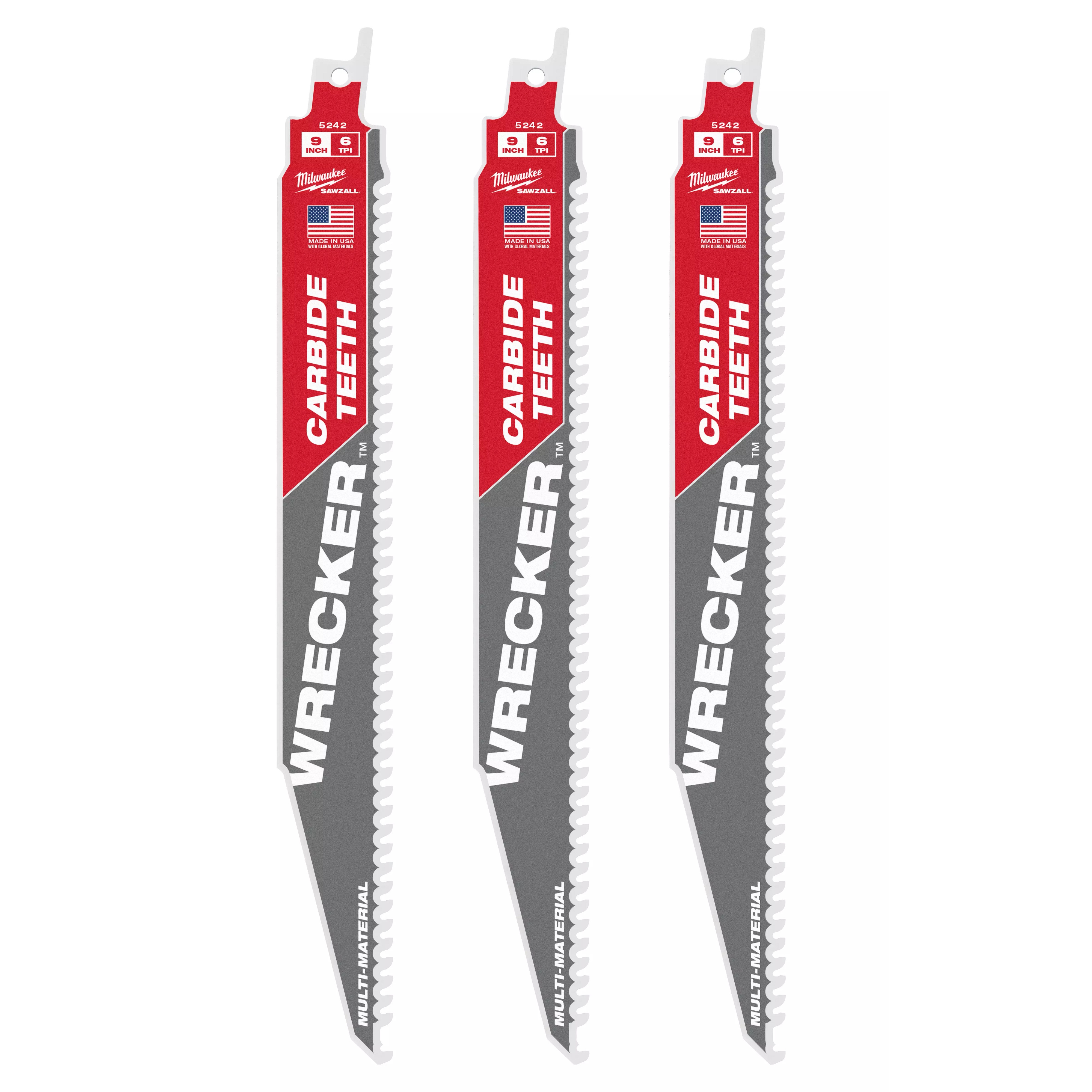 Milwaukee® 48-00-5342 Reciprocating Saw Blades