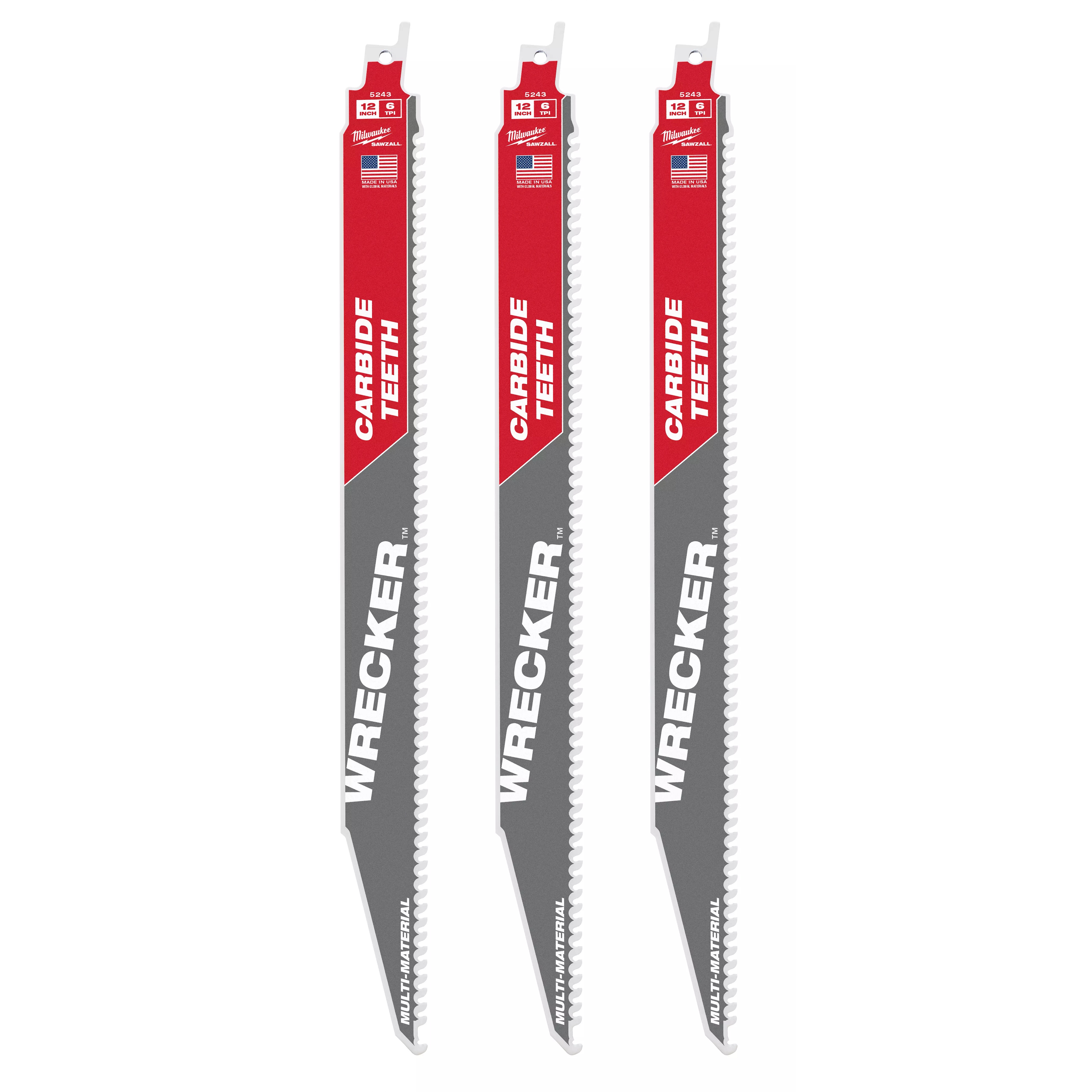 Milwaukee® 48-00-5343 Reciprocating Saw Blades