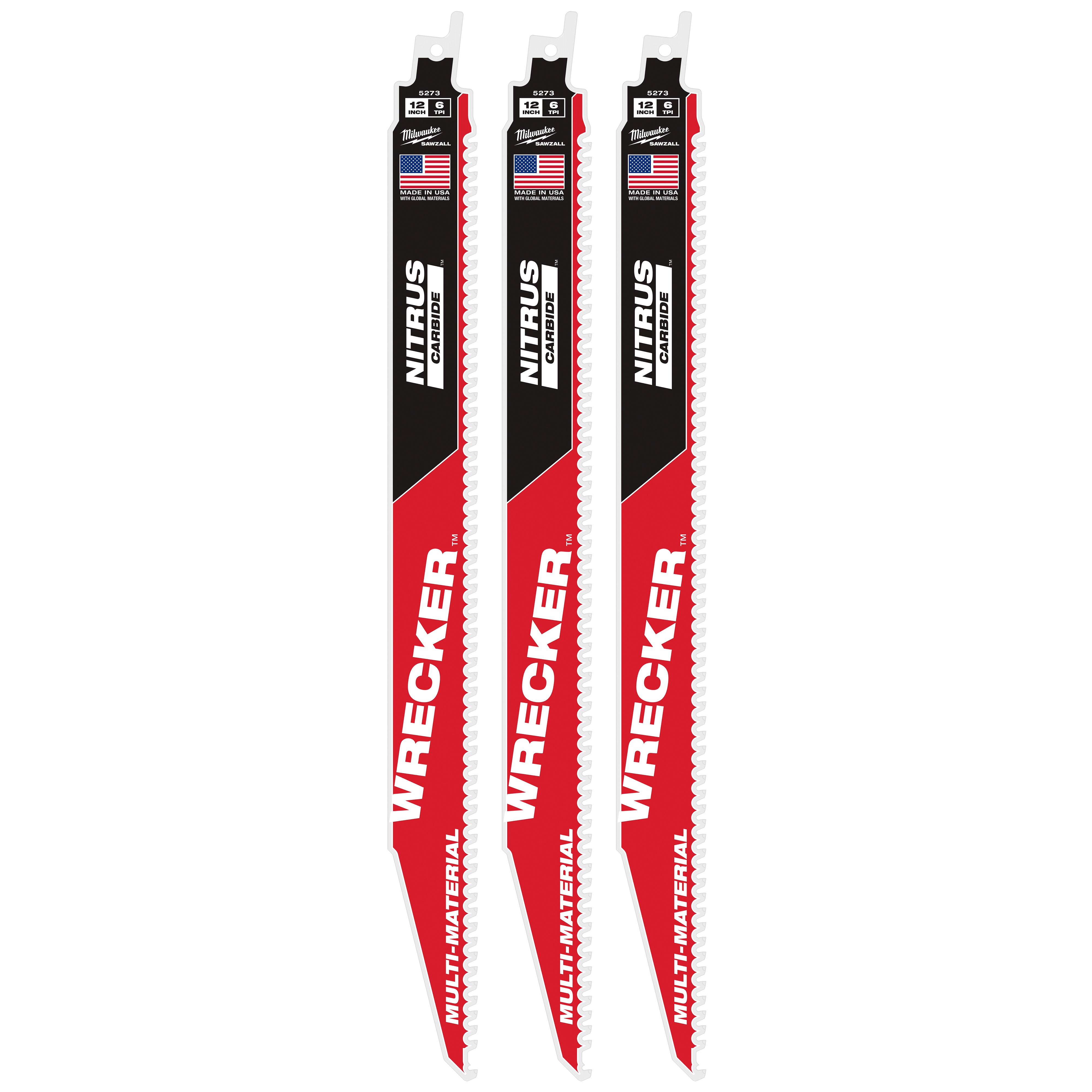 Milwaukee® 48-00-5373 Reciprocating Saw Blades