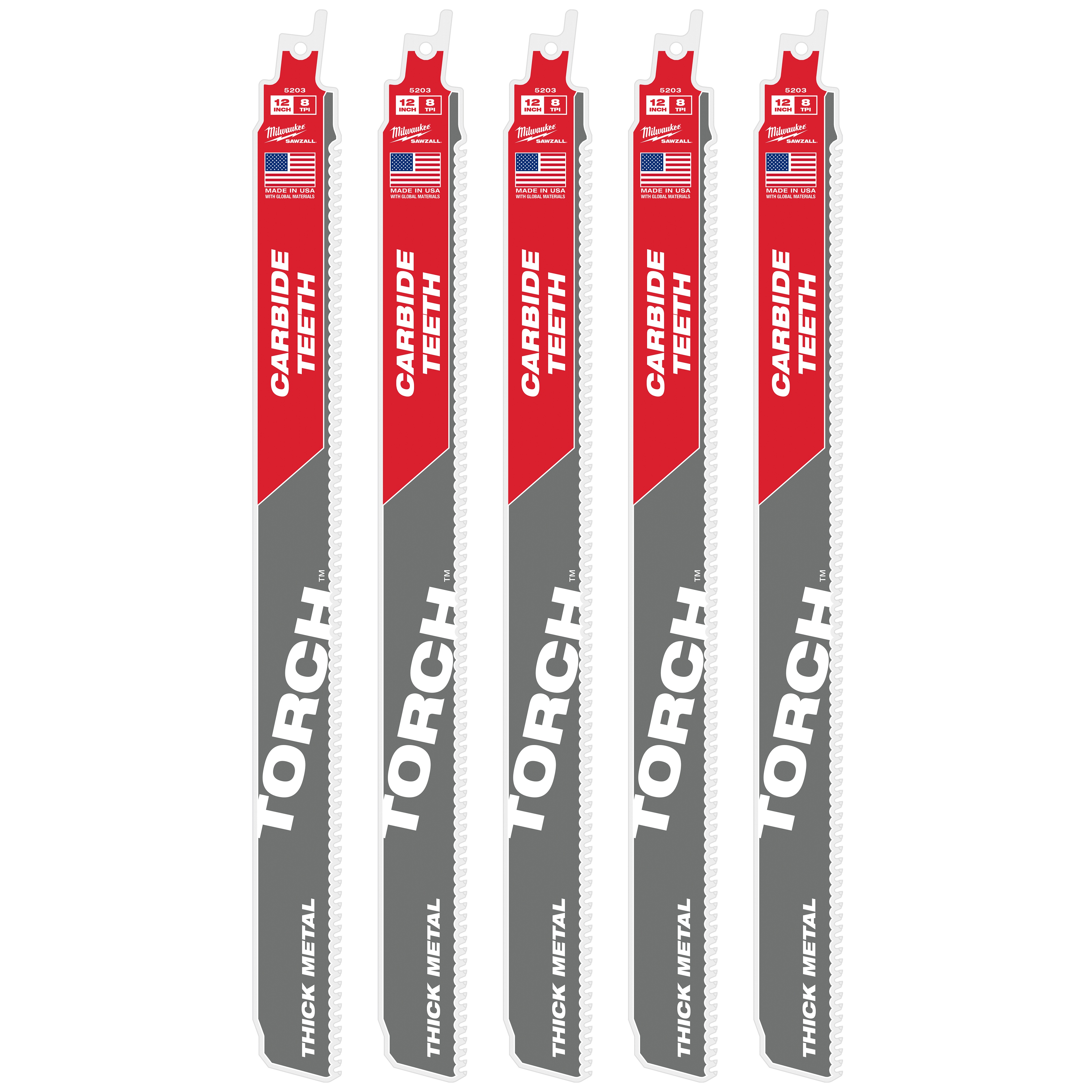 Milwaukee® 48-00-5503 Reciprocating Saw Blades