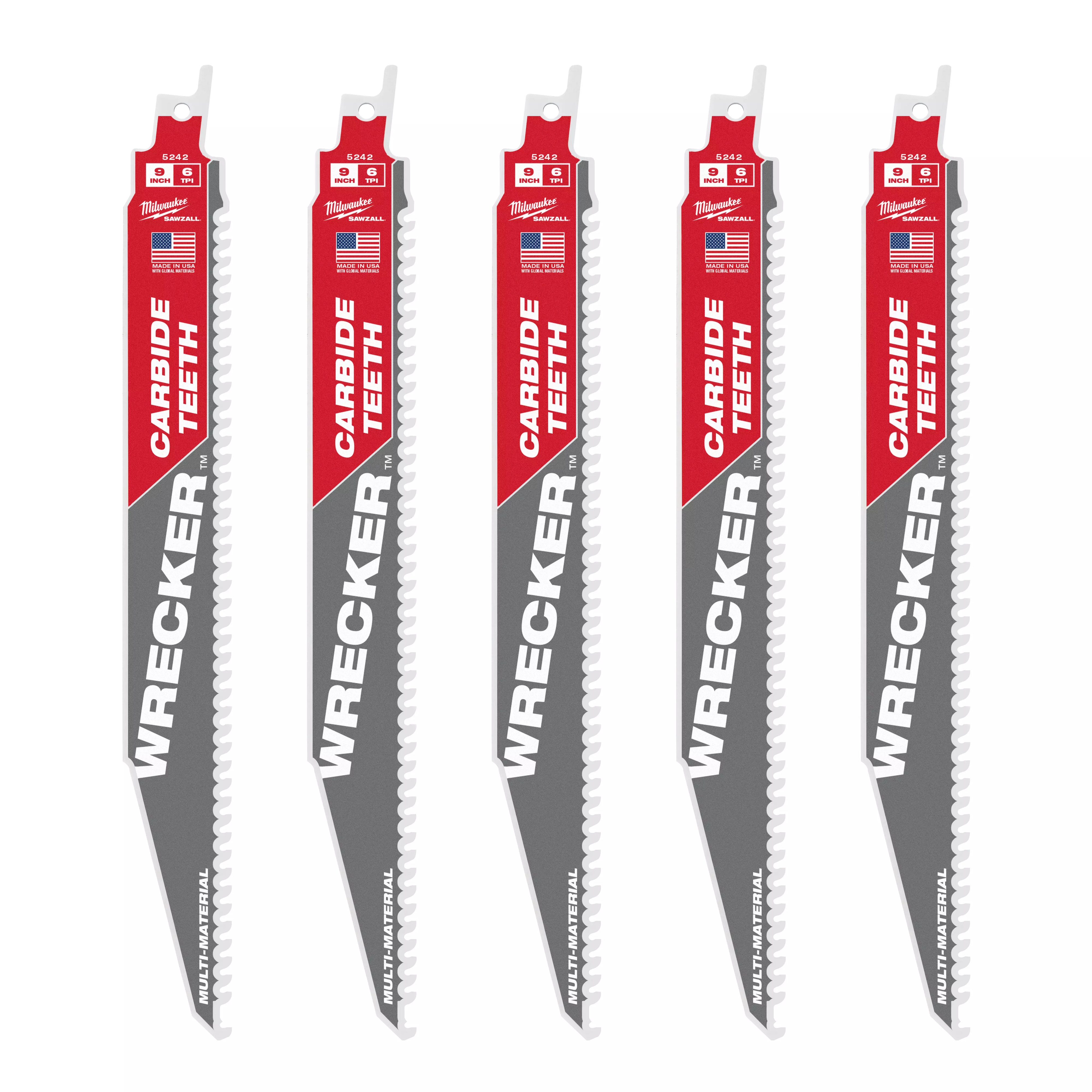 Milwaukee® 48-00-5542 Reciprocating Saw Blades