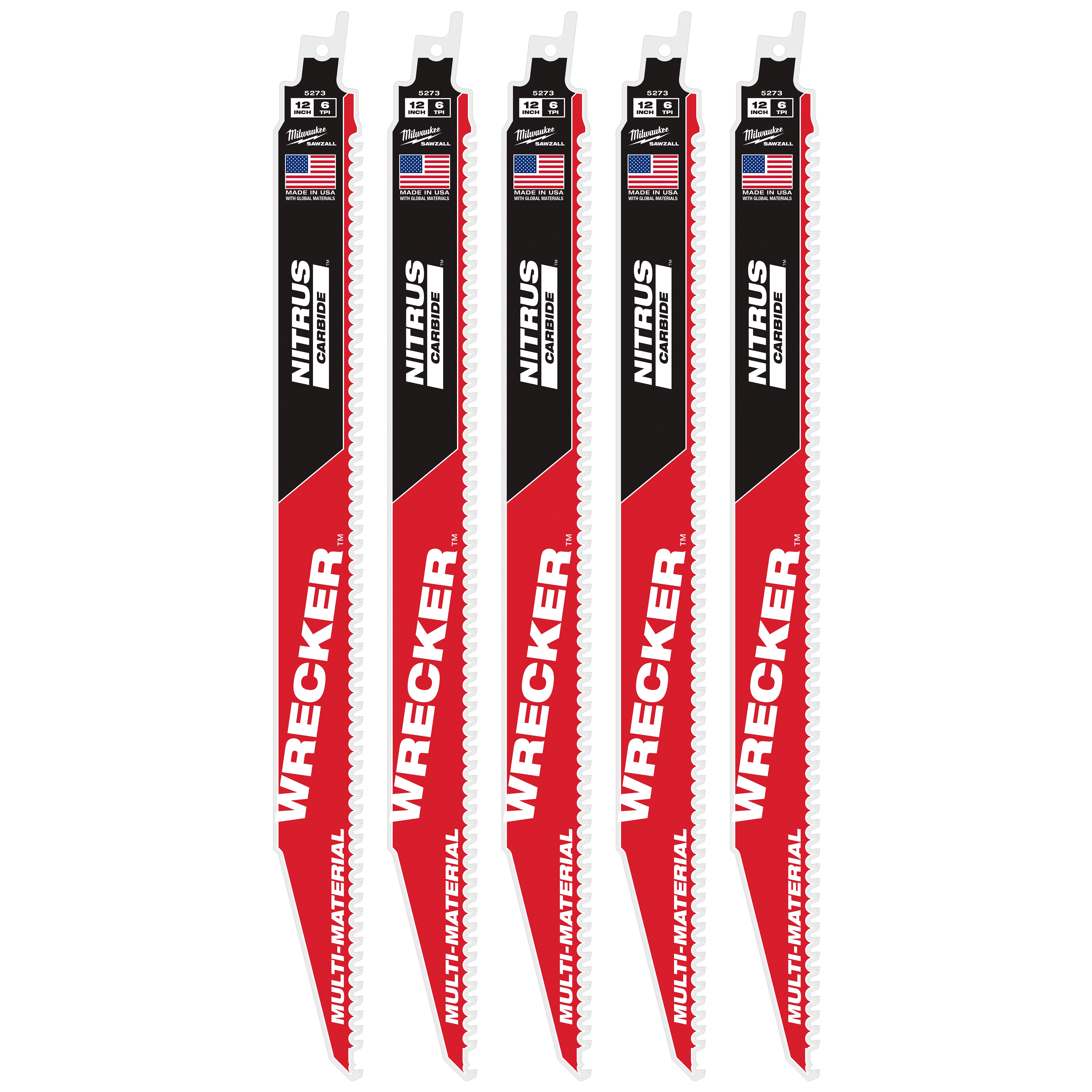 Milwaukee® 48-00-5573 Reciprocating Saw Blades