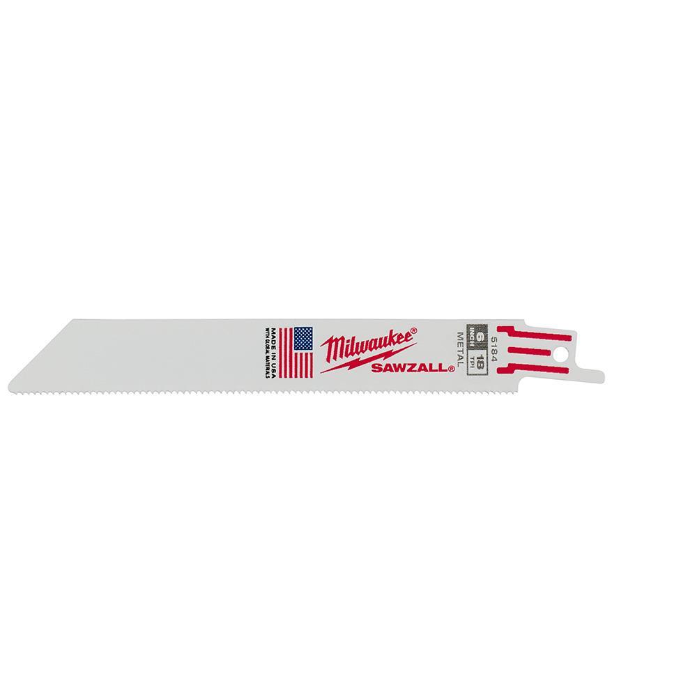 Milwaukee® 48-00-4184 Reciprocating Saw Blades