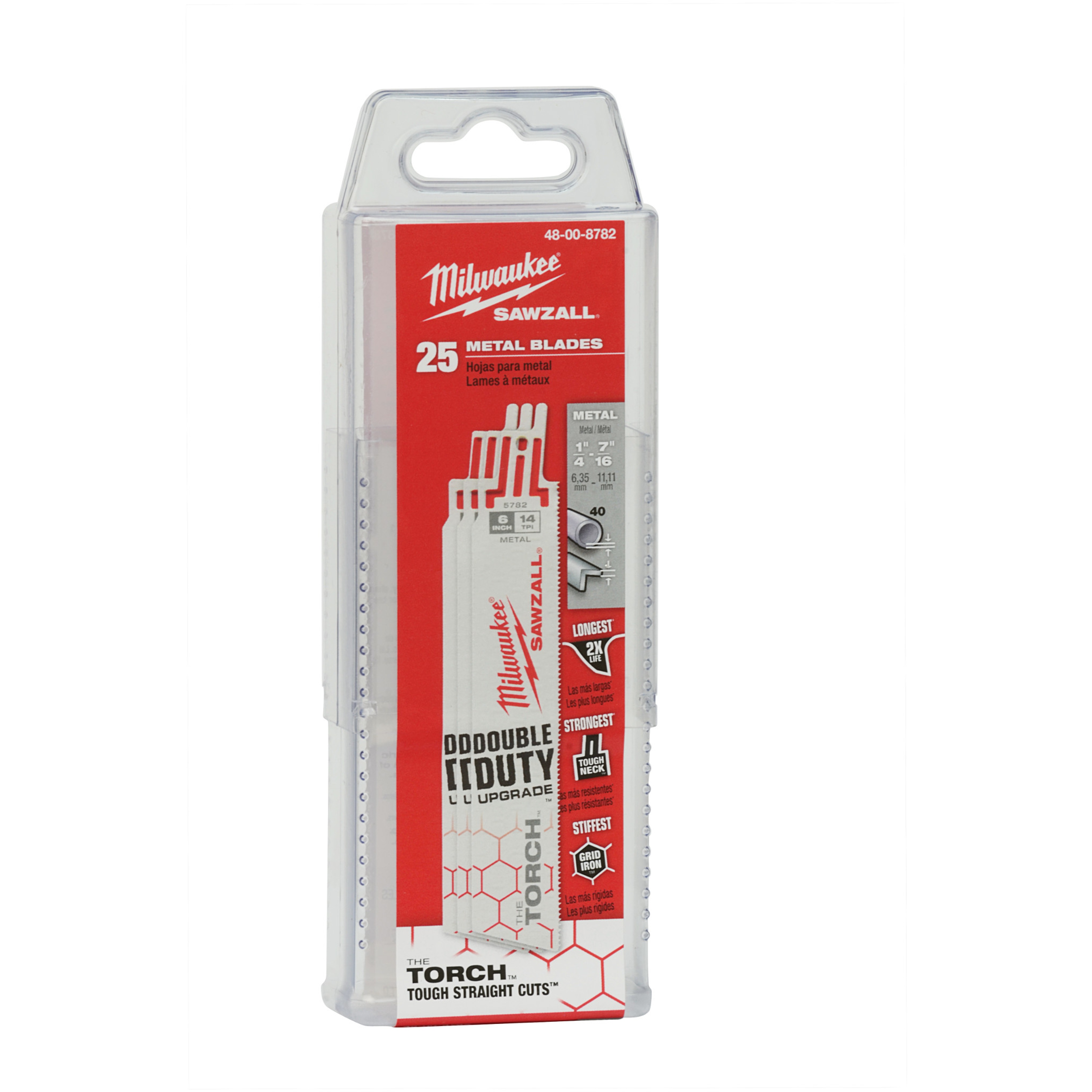Milwaukee® 48-00-8782 Reciprocating Saw Blades