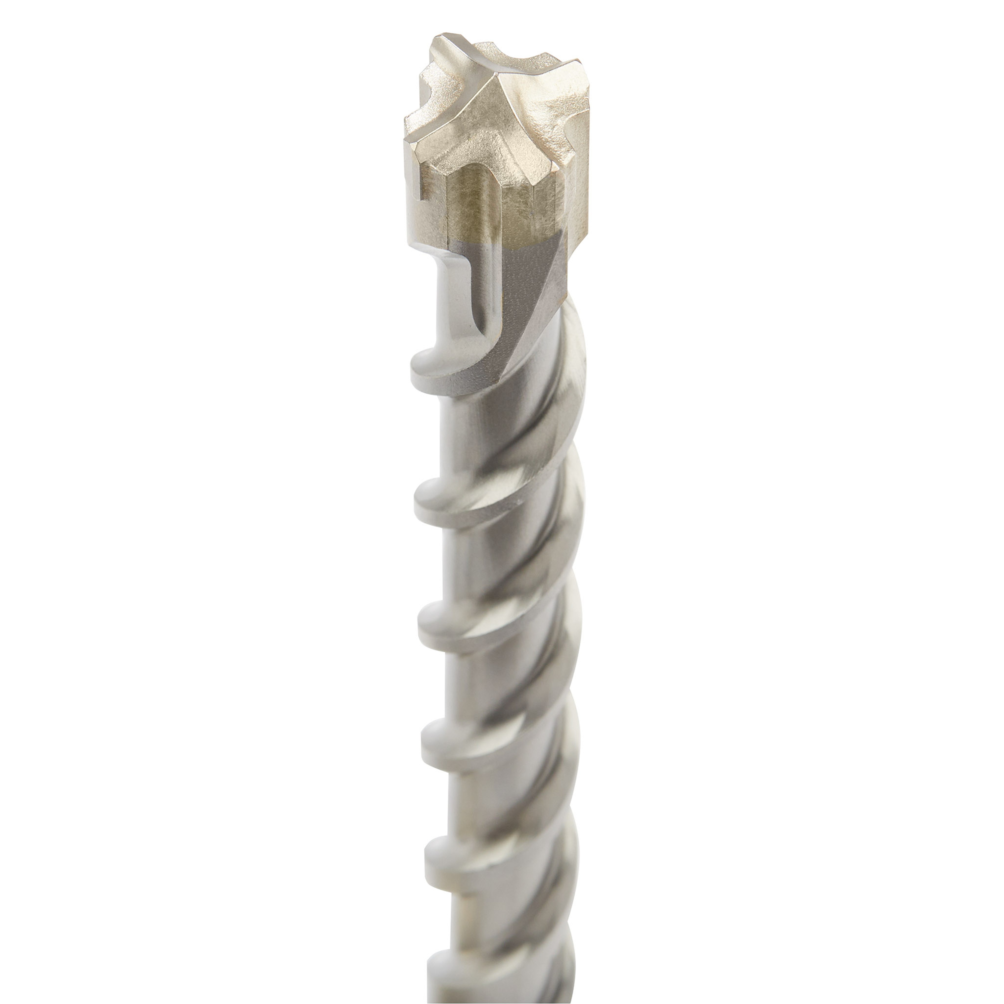 Milwaukee® MX4™ 48-20-7220 4-Cutter Rotary Hammer Drill Bit, 3/4 in Drill Bit, 25/64 in, 16 in D Cutting, Carbide Cutting Edge, 18 in OAL